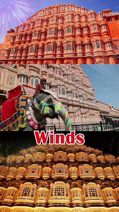 Hawa Mahal | Crown of Pink City | भगवान कृष्ण को श्रद्धांजलि | ہوا محل: جے پور کا تاج
