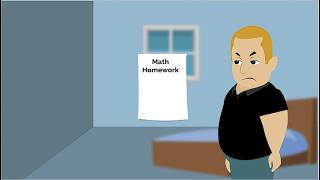 (CATHERINE CAM) Childish Dad Refuses to do his Homework and Gets Grounded