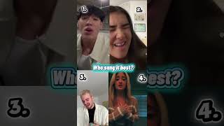 In the stars cover, song cover challenge. Who did it better? #inthestars #coversong #vocalchallenge