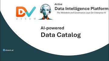 DvSum - AI powered Data Catalog. Metadata for activating Enterprise AI
