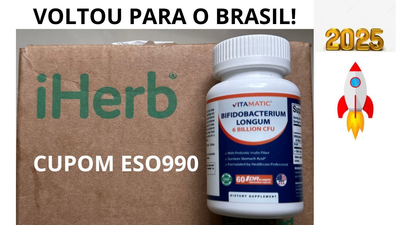 IHERB 2025, COMO ESTÁ SENDO IMPORTAR! Novo frete.