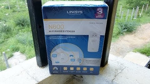 Linksys RE4100W - Wi-Fi Range Extender (N600 PRO) Unboxing, Setup & Review