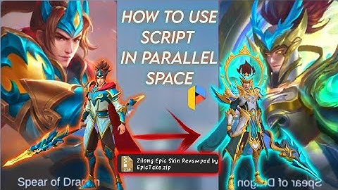 HOW TO USE SCRIPT IN PARALLEL SPACE (MOBILE LEGENDS TUTORIALS)