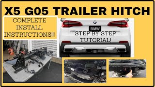 BMW G05 Trailer Hitch Full Install With Wiring and Module Installation by AskTheCarExperts 1,094 views 4 months ago 35 minutes