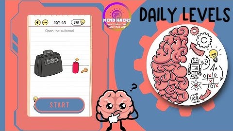 Brain Test Daily Challenge 43 - Open the suitcase!