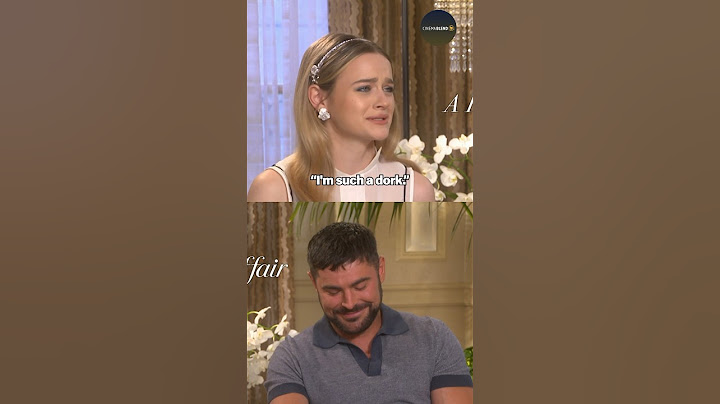 Zac Efron Gets Embarrassed About 'Hairspray’