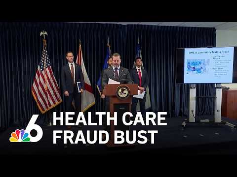 12 arrested in South Florida in nationwide $6.5B health care fraud investigation