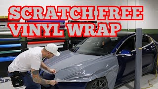 This brand new film from vvivid is a treat to use. the plastic cap
allows you wrap any panel while it's on which prevents nearly all
scratches! fi...
