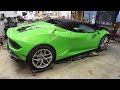 We Fixed the Salvage Lamborghini Huracan Soft Top!