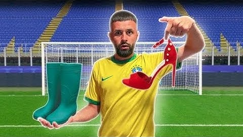 Fotbal Challenge cu Diferite Incăltări  *pe tocuri...😂*