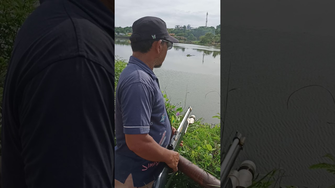 Pemancing Tembak "Sniper Fishing" 😂 Setu Babakan sesi 1