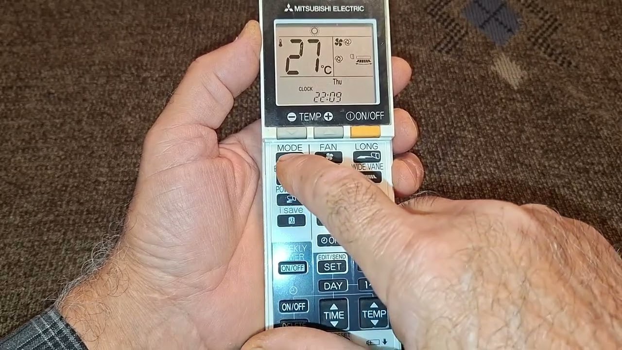 Mitsubishi Electric inverter кондиционер как пользоваться пультом дистанционного управления
