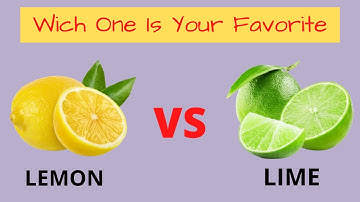 What Is The (Difference Between Lemon And Lime) ? || Difference  (Lemon & Lime) || Health Tutor