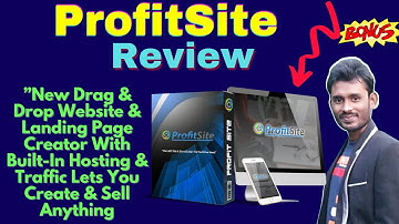 ProfitSite Review + Bonuses | CREATE AND SELL UNLIMITED DRAG & DROP SITES WITH CLOUD HOSTING
