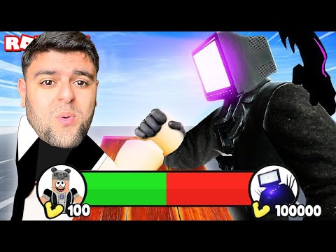 ხელის გადაწევა Ubralod Noobi -თან ერთად! - Roblox Skibidi Arm Wrestling