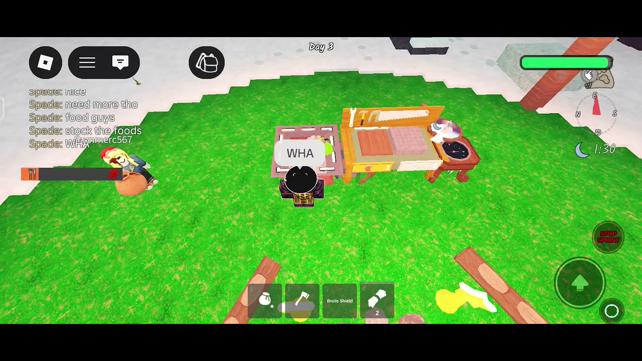 Just postin it, small footage | 99 nights in the forest (Christmas update pt1)