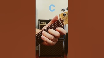 Thumbnail of How to hold C chord on guitar? #guitarlesson