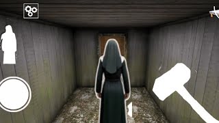 PLAYING AS EVIL NUN GRANNY | GRANNY CHAPTER 2 HORROR GAMEPLAY #granny #video  screenshot 4