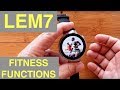 LEMFO LEM7 4G Cell 1GB/16GB Android 7 Smartwatch: The Sad Truth about the New Fitness Features