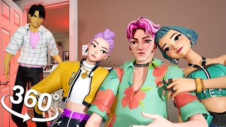 360° K pop Rumi &amp; Zoey Secret Movement With Abby | VR 8K