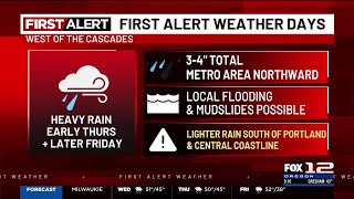 First Alert Soaking rain on the way