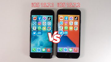 iPhone 7 - iOS 15.7.2 vs iOS 15.7.1 Speed TEST