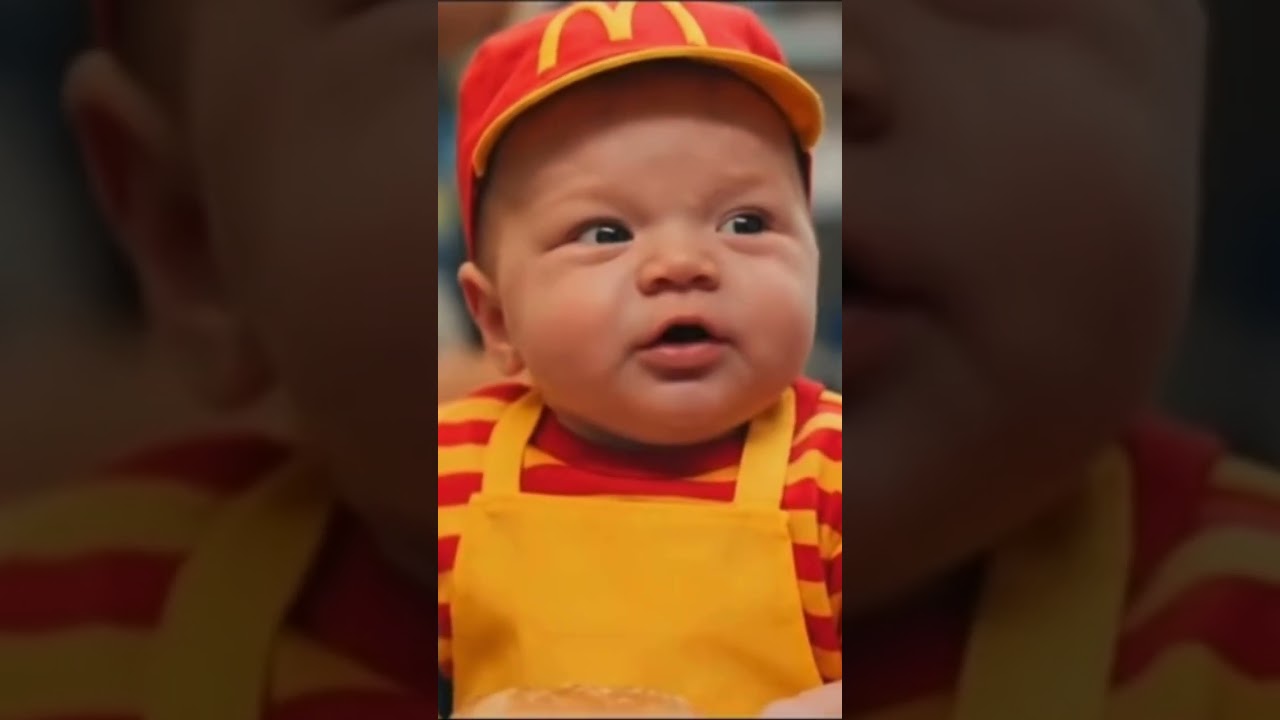 Happy meal box baby 🤣🤣 #baby #funnybaby #cute #funnyclips #ai #funny #babyai