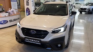 2024 White Subaru Outback - in depth Walkaround 4K