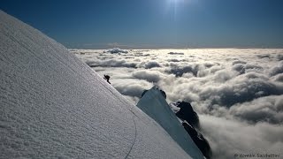 Climbing Mount Sefton 3152M Nz North Ridge, Copland Track Views On Mount Cook, New Zealand