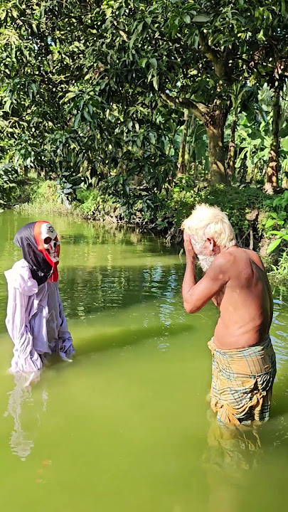 SCARY GHOST ATTACK PRANK ON BATH MAN! | SAGOR BHUYAN #prank #funny #scary