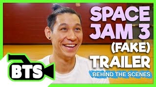 Filming Space Jam with Jeremy Lin! (BTS)