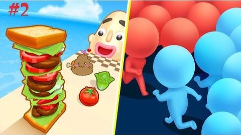 Sandwich Runner Vs Count master 3d all level gameplay - New max level android, iOS mobile game #2