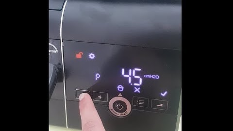 How to set CPAP pressure on Löwenstein PRISMA SMART/SOFT