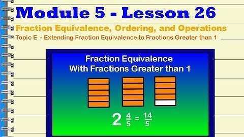 Grade 4 Mod 5 Lesson 26