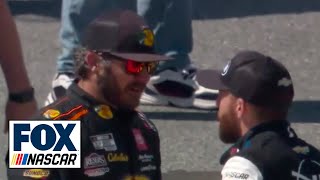 Martin Truex Jr. unhappy with Ross Chastain post-race | NASCAR ON FOX