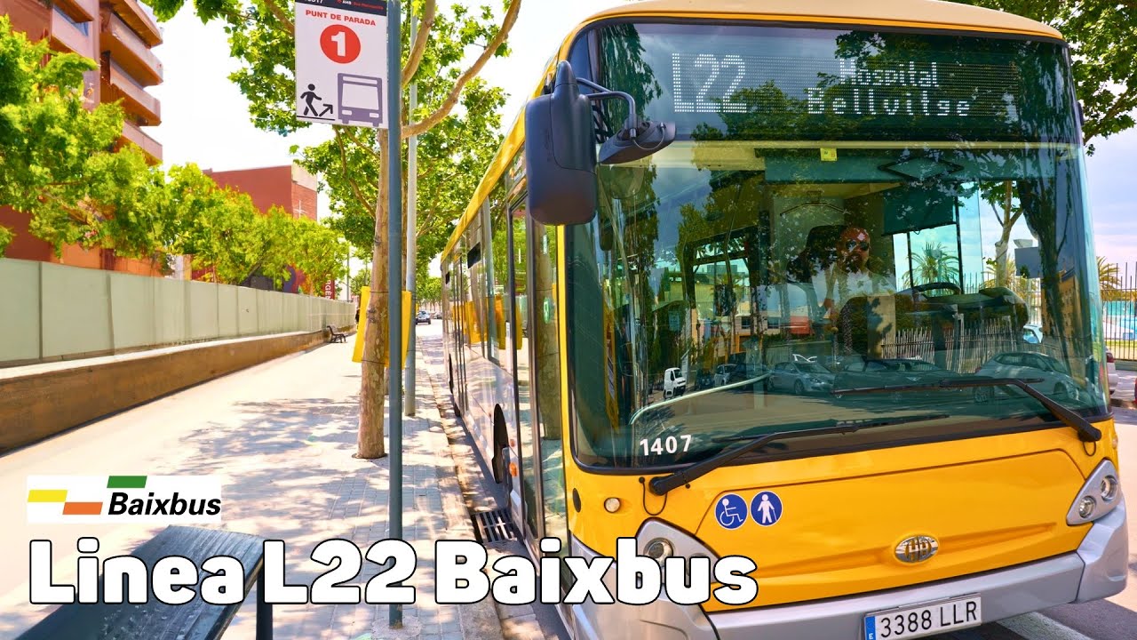 Автобус L22 - Autobús Metropolitano de Barcelona - Полная поездка