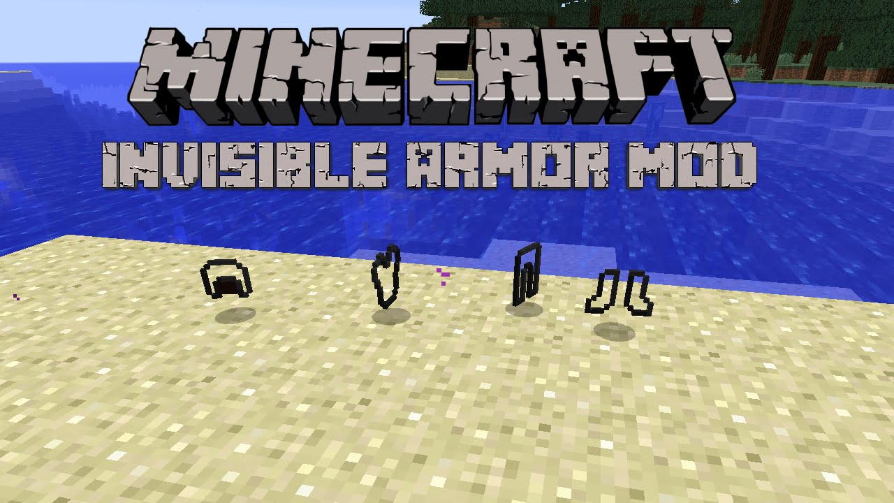 INVISIBLE ARMOR MOD 1.7.10 - Minecraft Mod - YouTube
