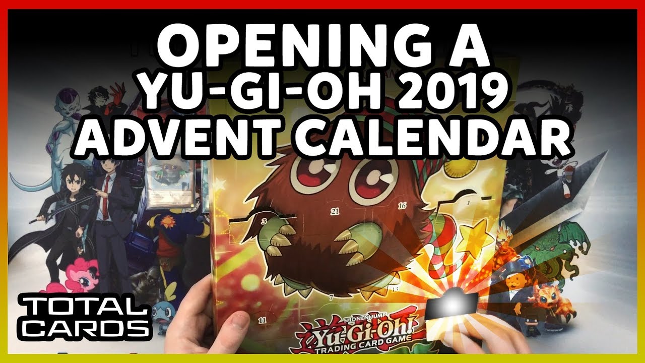 Opening a Yu-gi-oh 2019 Advent Calendar - TotalCards.net