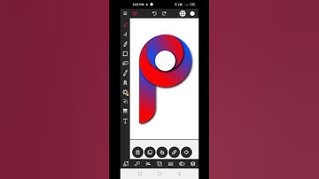 p logo design tutorial #ytshort #viral #youtube #vectorink