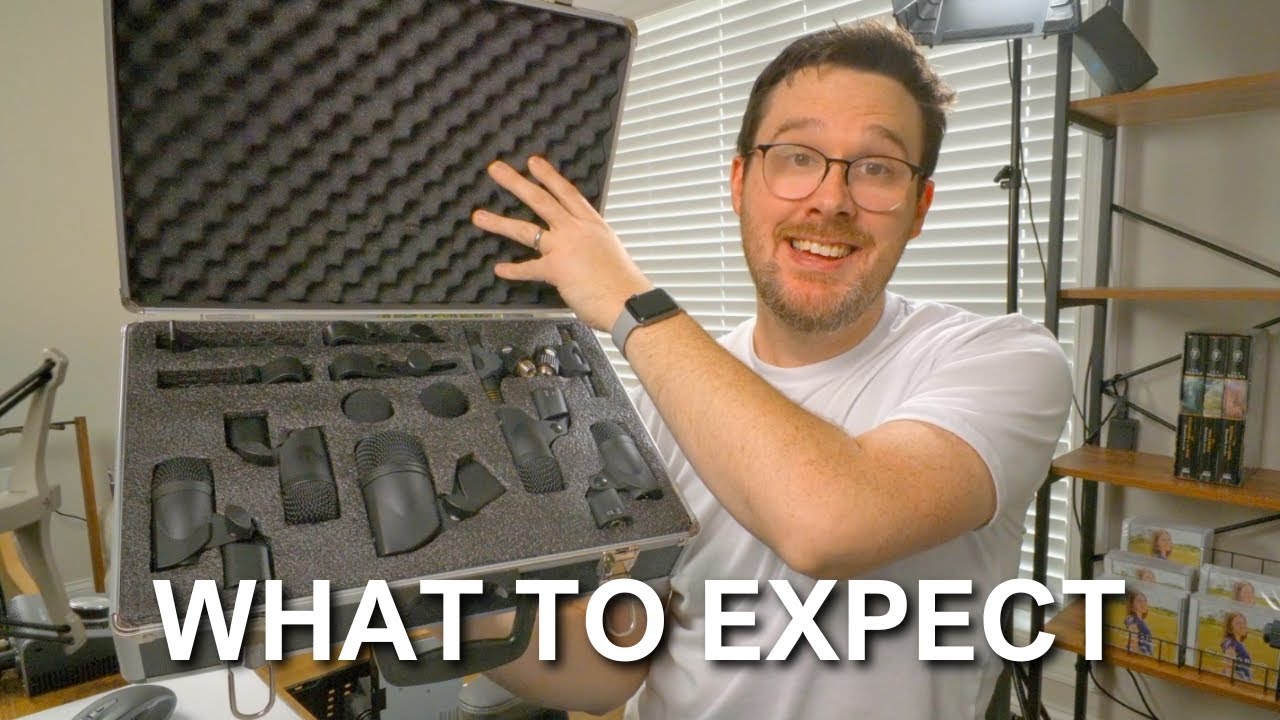 PreSonus DM-7: Complete Drum Microphone Set for Recording and Live Sound