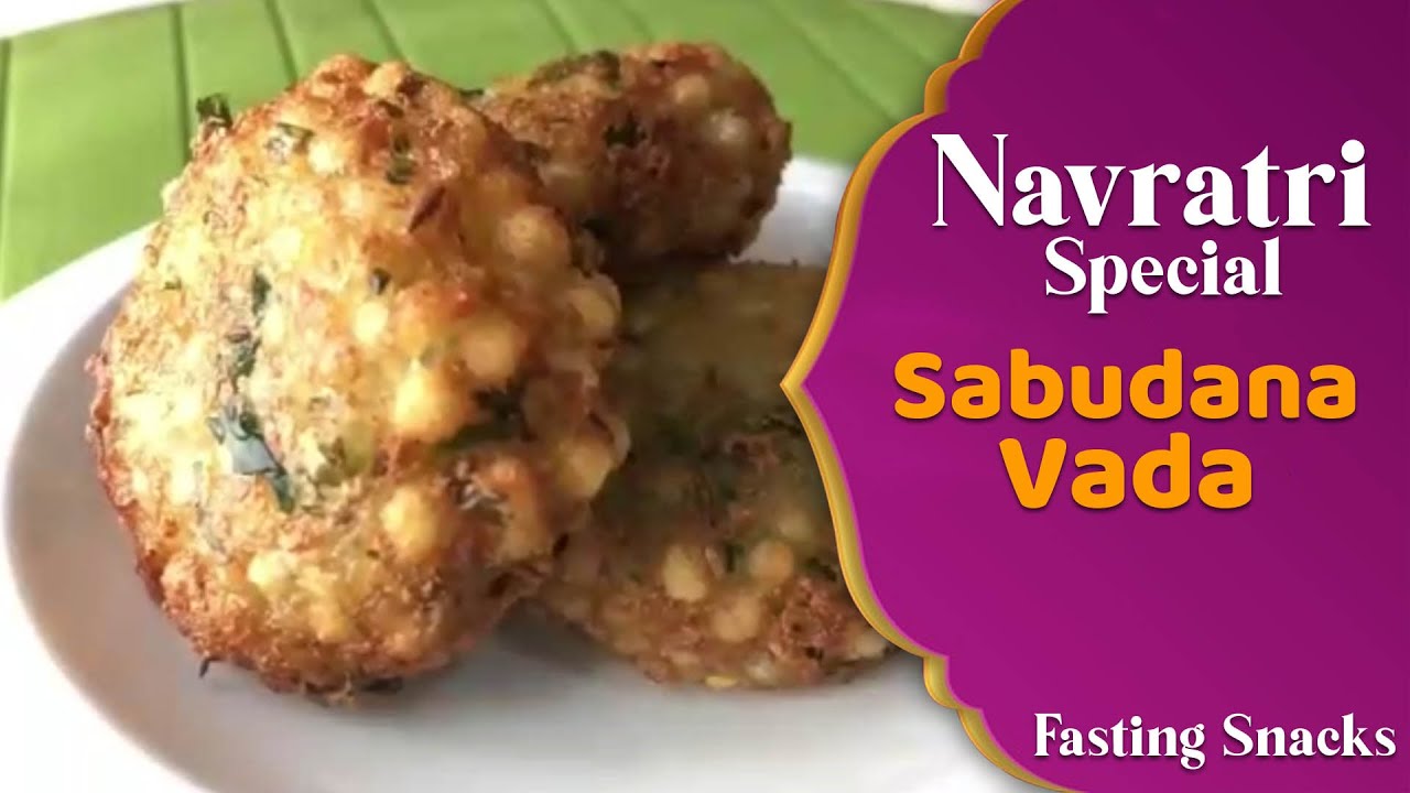 Sabudana Vada Recipe | व्रत वाला साबूदाना वड़ा । Crispy Deep-Fried Sago Wada | chefharpalsingh