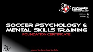 Foundation Certificate in Soccer Psychology & Mental Skills Training