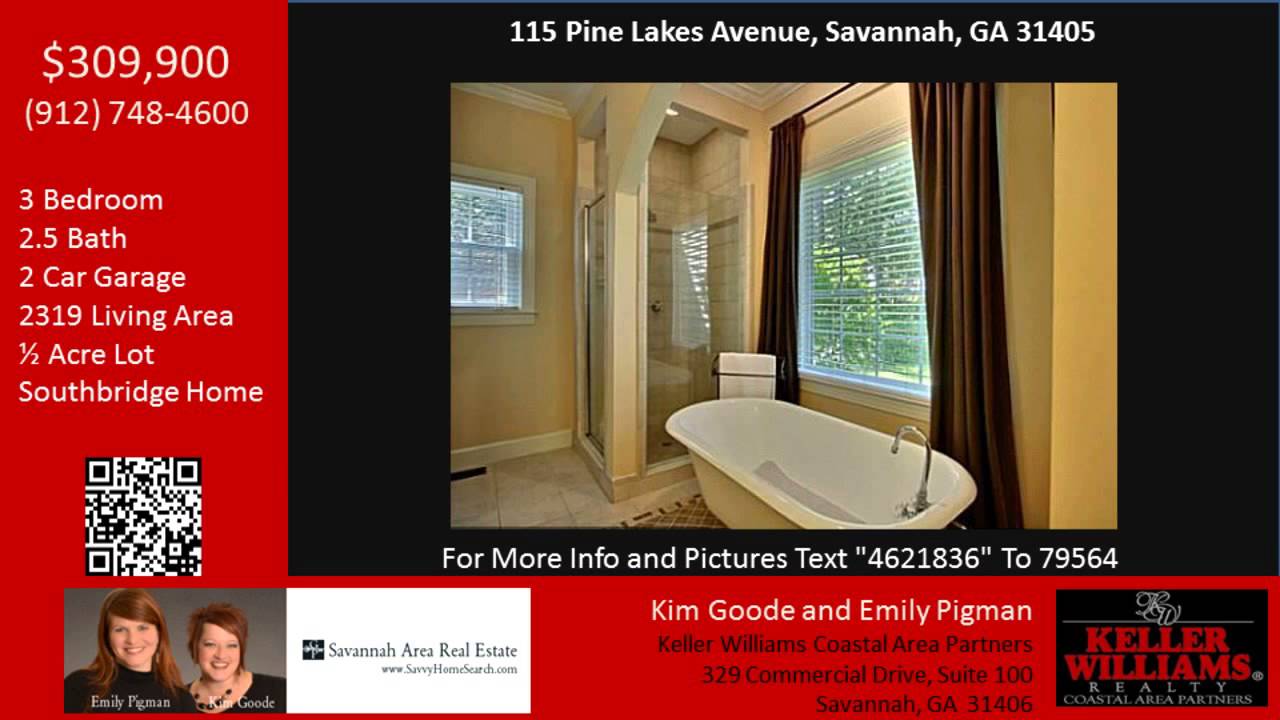 Home for sale in Southbridge Golf Course community Savannah GA YouTube