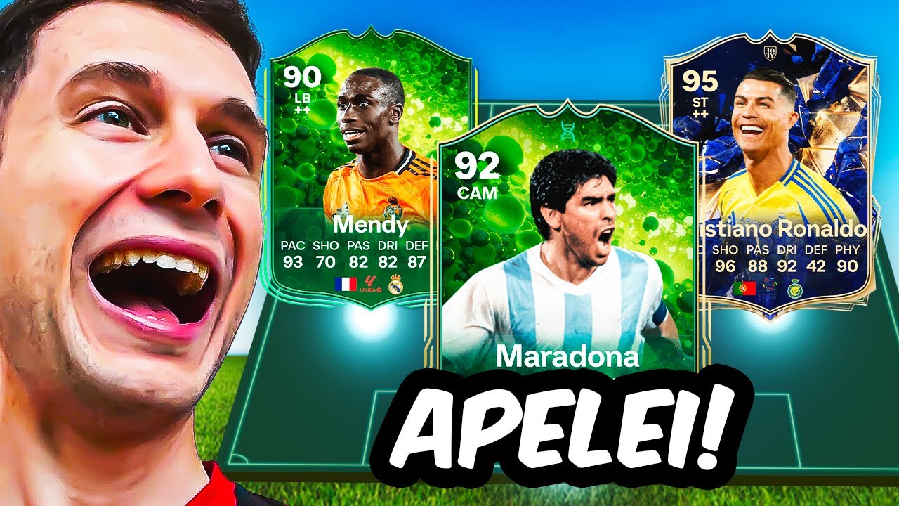 APELAÇÃO!! MONTEI UM TIME FULL META PRA WL 🔥🔥 ATÉ O GOLEIRO TIROU 10 🤣 EA FC 25 ULTIMATE TEAM