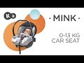 Kinderkraft MINK 0-13 kg car seat | Car seat | Infant carrier | For pushchairs