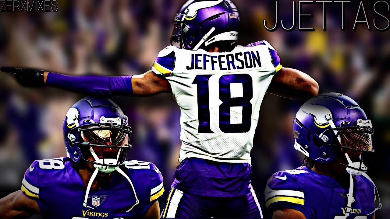 Justin Jefferson White Jersey HD phone wallpaper  Pxfuel