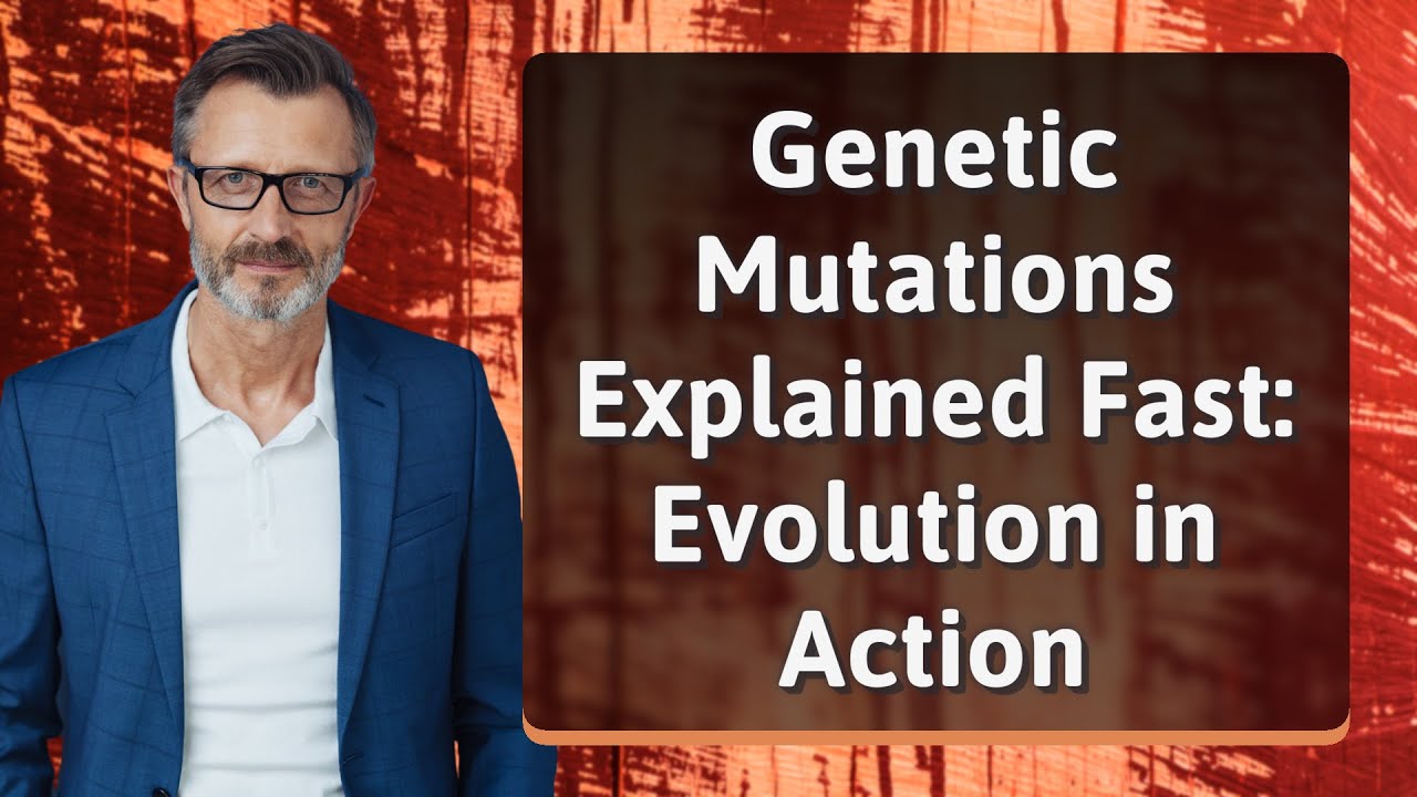 Fastest Evolution Genetic Mutations Explained Fast: Evolution in Action - YouTube