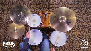 Used Zildjian 21 K Crash Ride Cymbal - Brilliant - 2504g (UK20835-1031018UU)