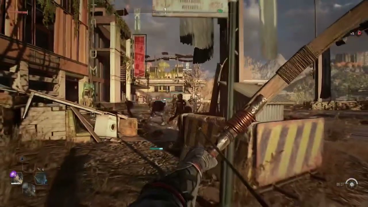 Dying light 2: lacerating arrows, fire arrows and electric arrows - YouTube