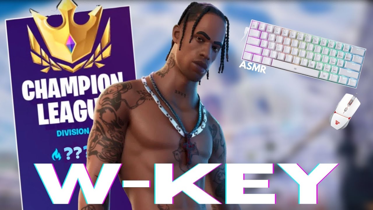 Travis Scott W-key Gameplay ASMR!😴 || Fortnite Indonesia - YouTube